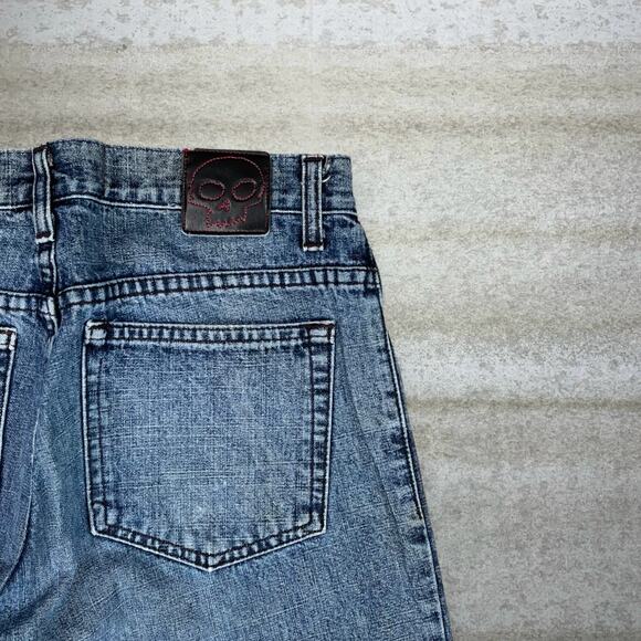 Vintage Zero Jeans Medium Wash Skate Denim Made in USA 90s - Picture 3 of 4